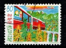 1989 - 100 Jahre Rhätische Bahn