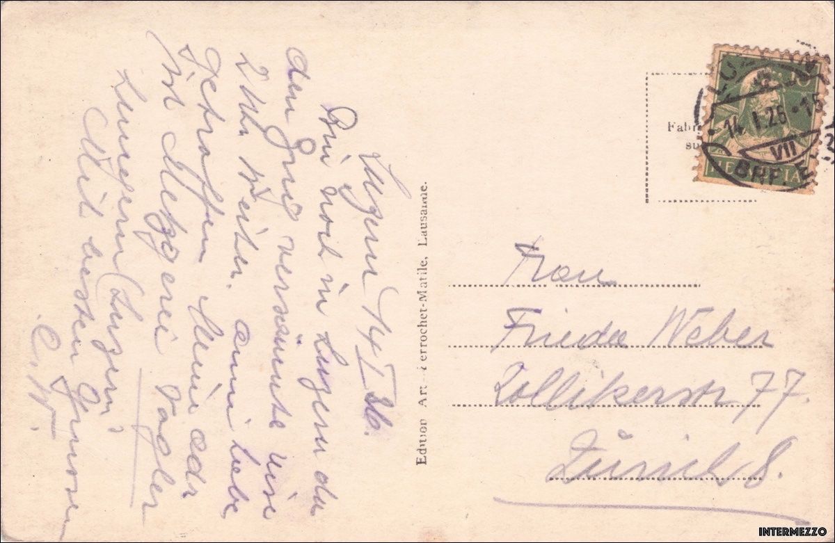 Cartes postales: Grenchen // Totalansicht 1925 – D'occasion à Basel par intermezzo12 1