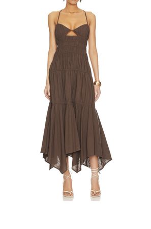 Kleid Damen braun Grösse M - Neu