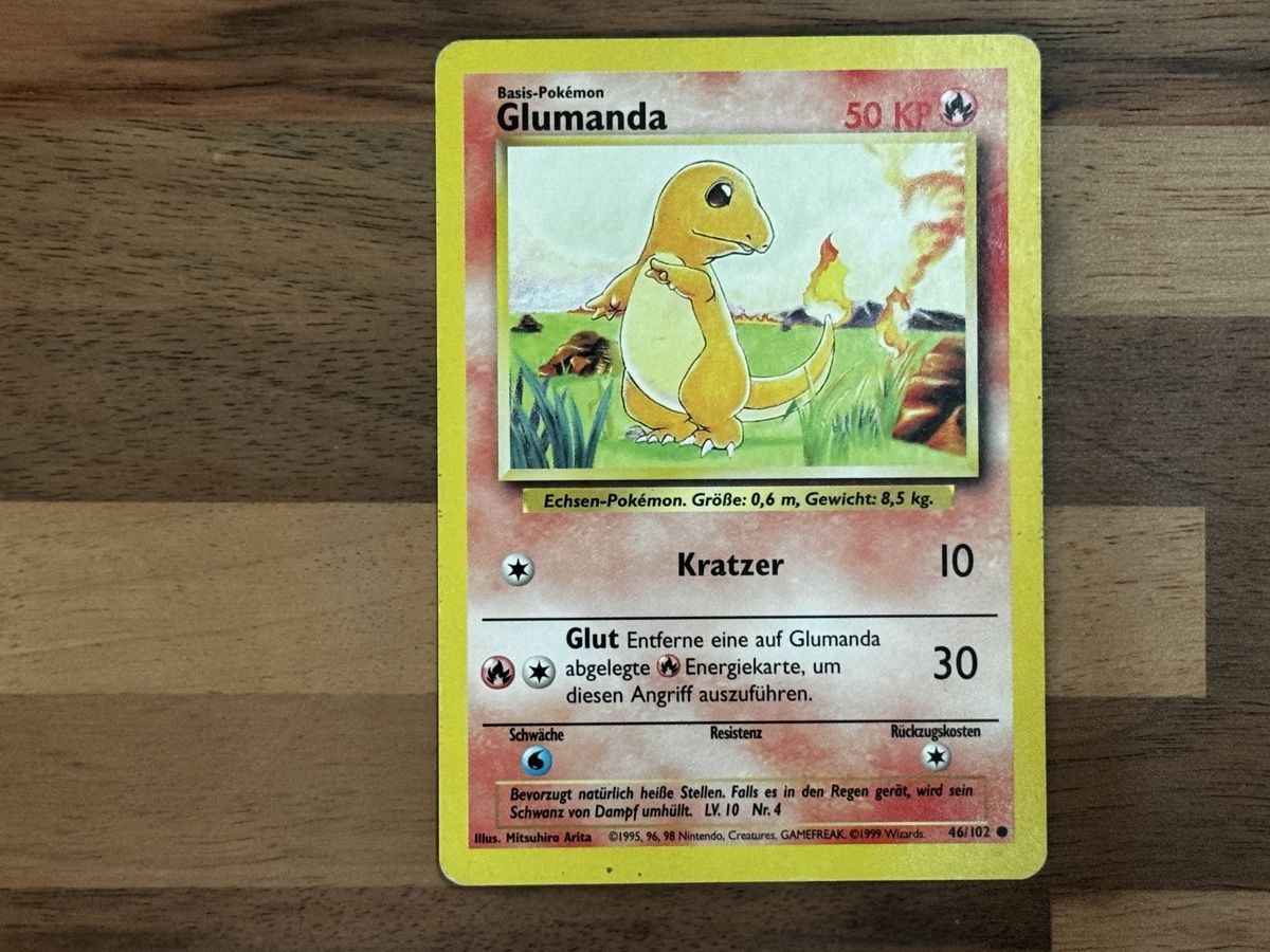 Pokémon Sammelbilder & Trading cards: Pokemon Karte Glumanda – Gebraucht aus Glattfelden von Dani_Tanner