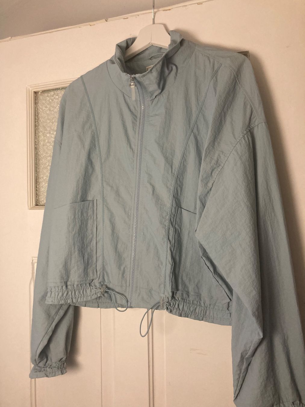 Giacche: Pimkie sommerliche Jacke, hellblau, Grösse M – Usato da Basel venduto da eva_9dtf