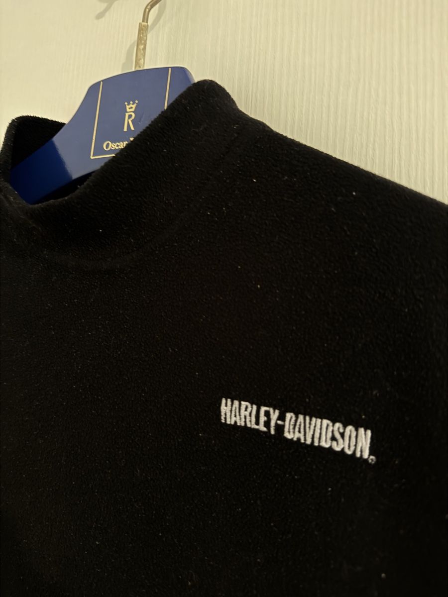 Pullover & Sweatshirts: Harley-Davidson Fleece-Pulli, Schwarz, Damen, vintage, – Gebraucht aus Wetzikon ZH von Jan_wojt 1