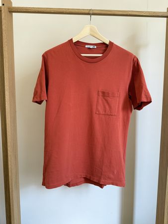 JW Anderson x Uniqlo T-Shirt Rostrot Grösse M - Top Zustand
