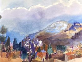 Eli Läuchli-Gysi    *1958 - Aquarell