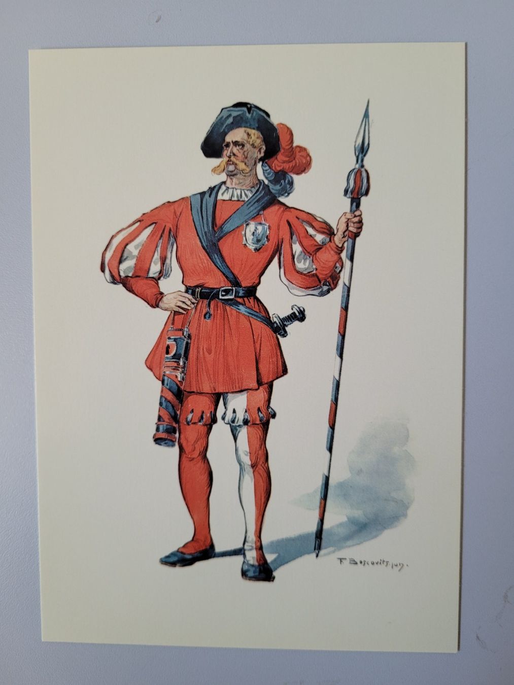 Cartoline postali: 13 Postkarten "Die Standesläufer der 13 Alten Orte" – Nuovo e nell'imballaggio originale da Bertschikon Gossau venduto da KEO2 1