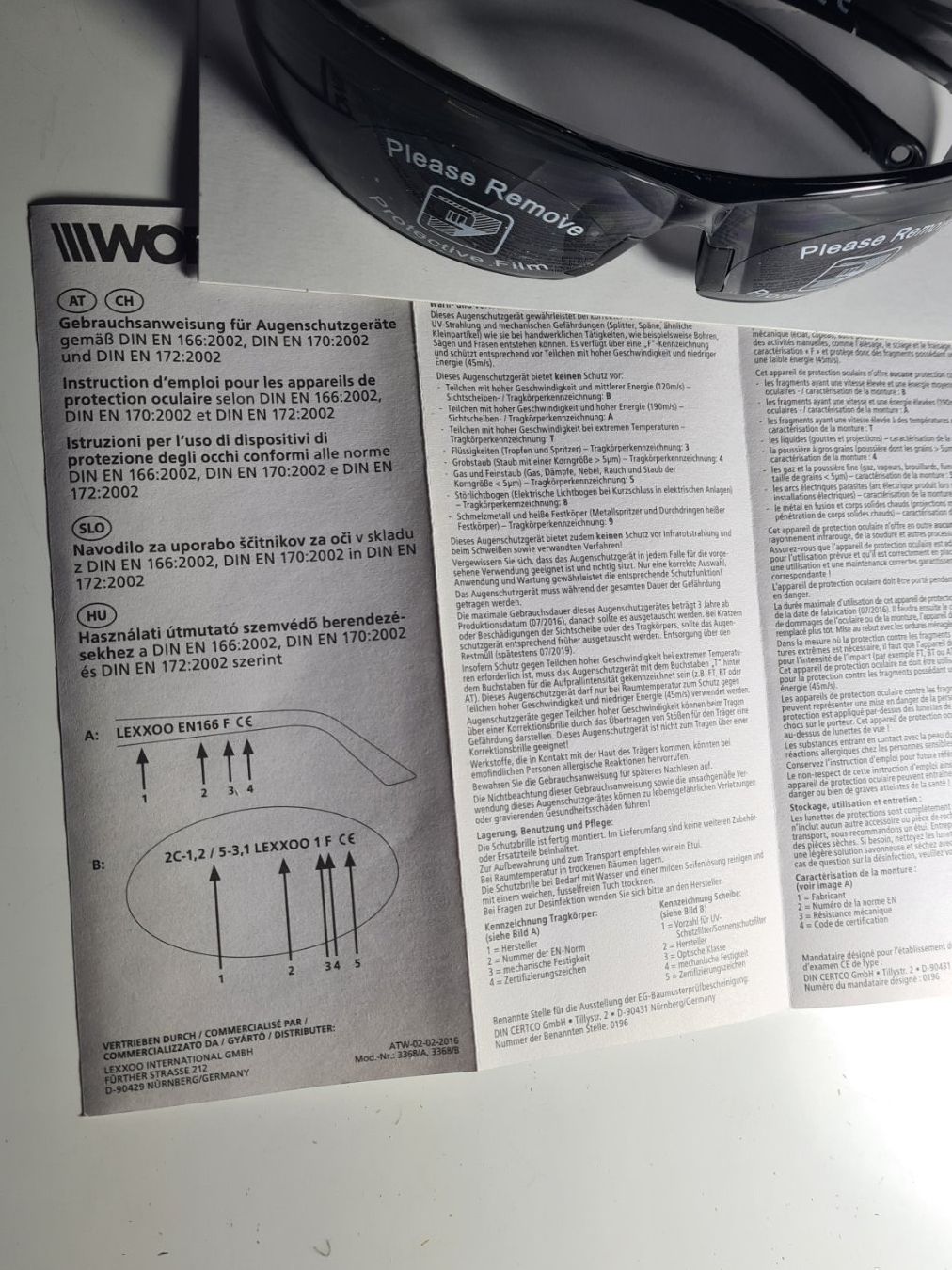 Brillen & Gläser: Workzone Schwarze Schutzbrille, Neu und ungebraucht – Neu und originalverpackt aus Aldesago von mym_p9n6 3