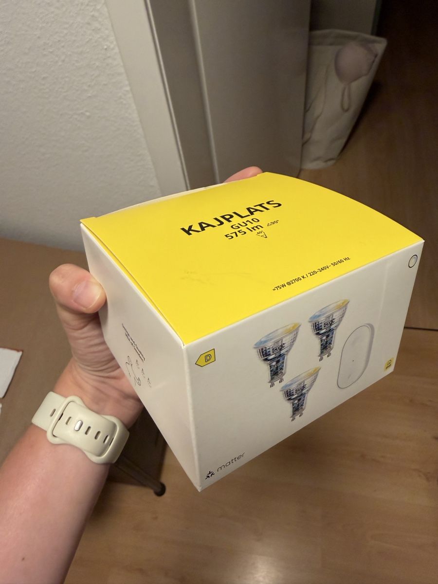 Ikea Lampadari & plafoniere: Kajplats GU10 575 lm - Unopened – Nuovo e nell'imballaggio originale da Zürich venduto da can_5mdb