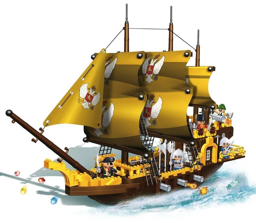 BanBao Piratenschiff 3