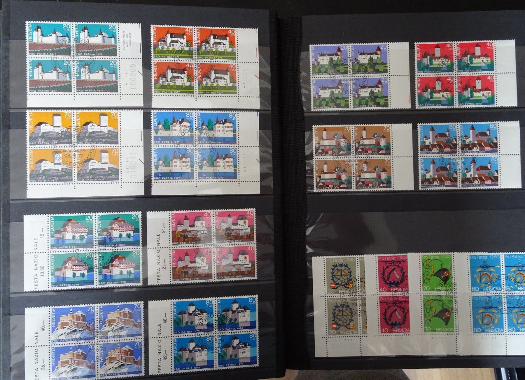 Tutti i francobolli: Briefmarken Viererblücke PJ + PP – Usato da Feldbrunnen venduto da MarcusSO 6