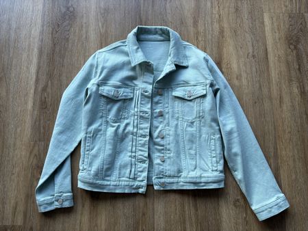 C&A Jeans Jacke, mintgrün, Grösse 42, Neu!