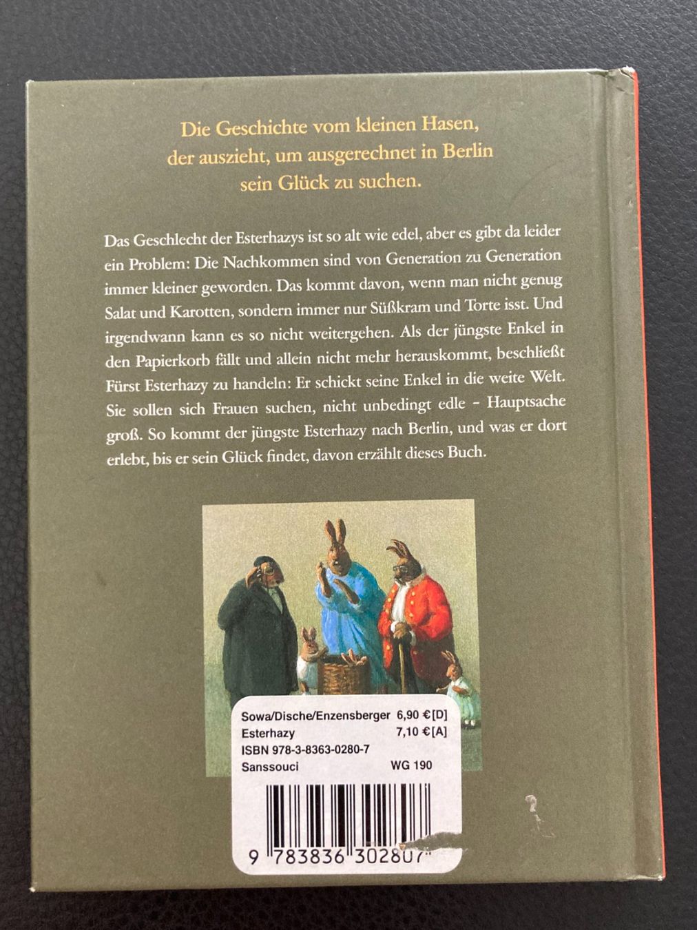 Libri: ESTERHAZY  Eine Hasengeschichte von Dische Enzensberger Sowa – Usato da Subingen venduto da Etageren 1