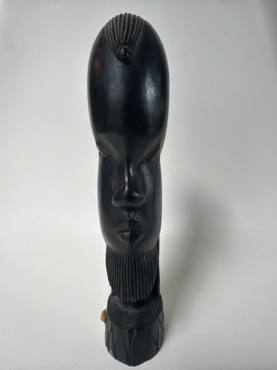 Sculture & Statue: Vintage Massai Ebenholz Büste – Usato da Gossau SG venduto da sushifactory 4