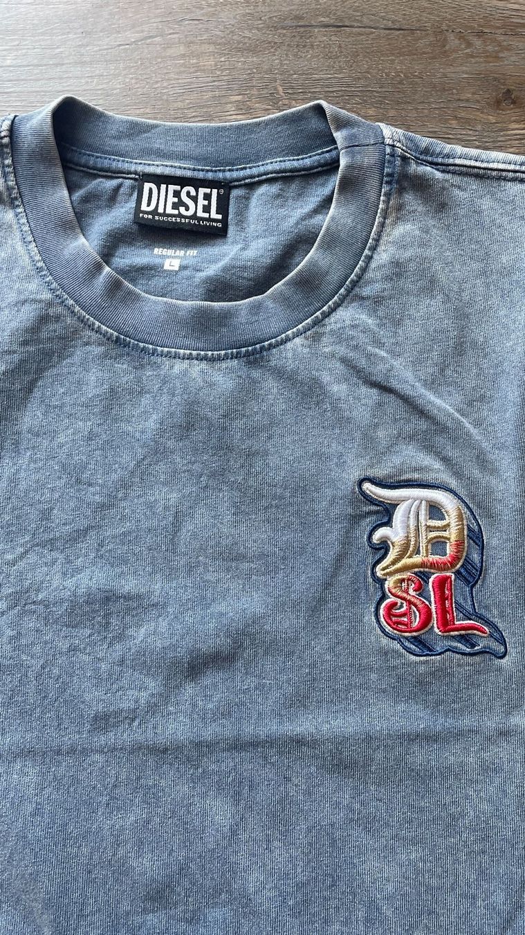 Diesel T-Shirts: T-Shirt Diesel, L, blau – Gebraucht aus Gressy von manessi 1