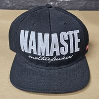 Casquette Kream noire Namaste snapback