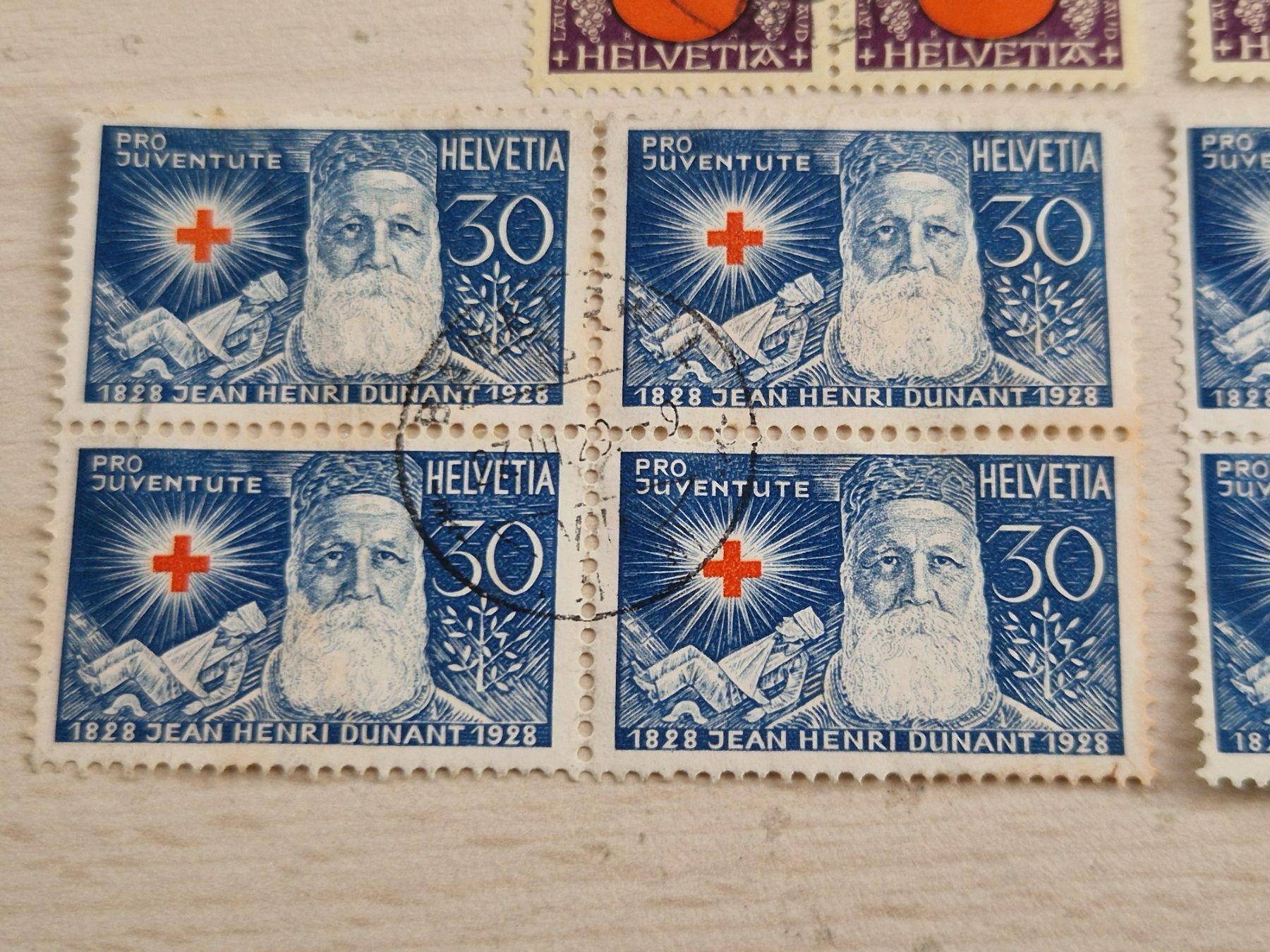 Tutti i francobolli: PJ 4er Blöcke 1927/28, ab 1.- – Usato da Burgdorf venduto da Glossy01 4