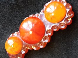 Originale antike Art Déco Bakelit Brosche