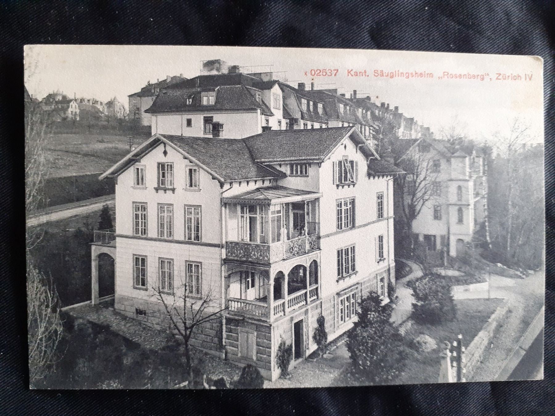 Cartes postales: Zürich Rosenberg – D'occasion à Bischofszell par Joachim-115