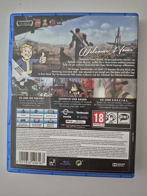 Giochi: Fallout 4 PS4 mit Update zu PS5  – Usato da Horw venduto da Mschaefer 3
