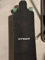 Apollo longboard, schwarz, zwei mal benutzt