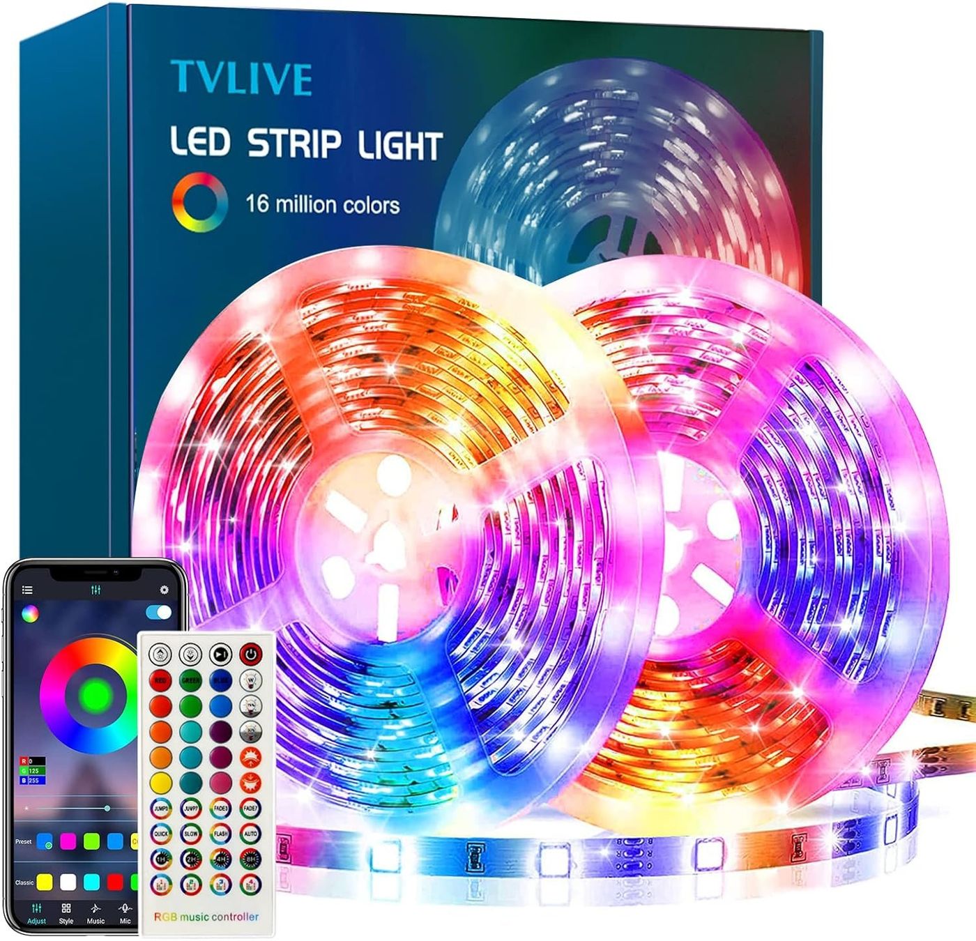 Ghirlande e barre luminose: LED Strip 10M – Nuovo e nell'imballaggio originale da Nuglar venduto da SaleRitter 1