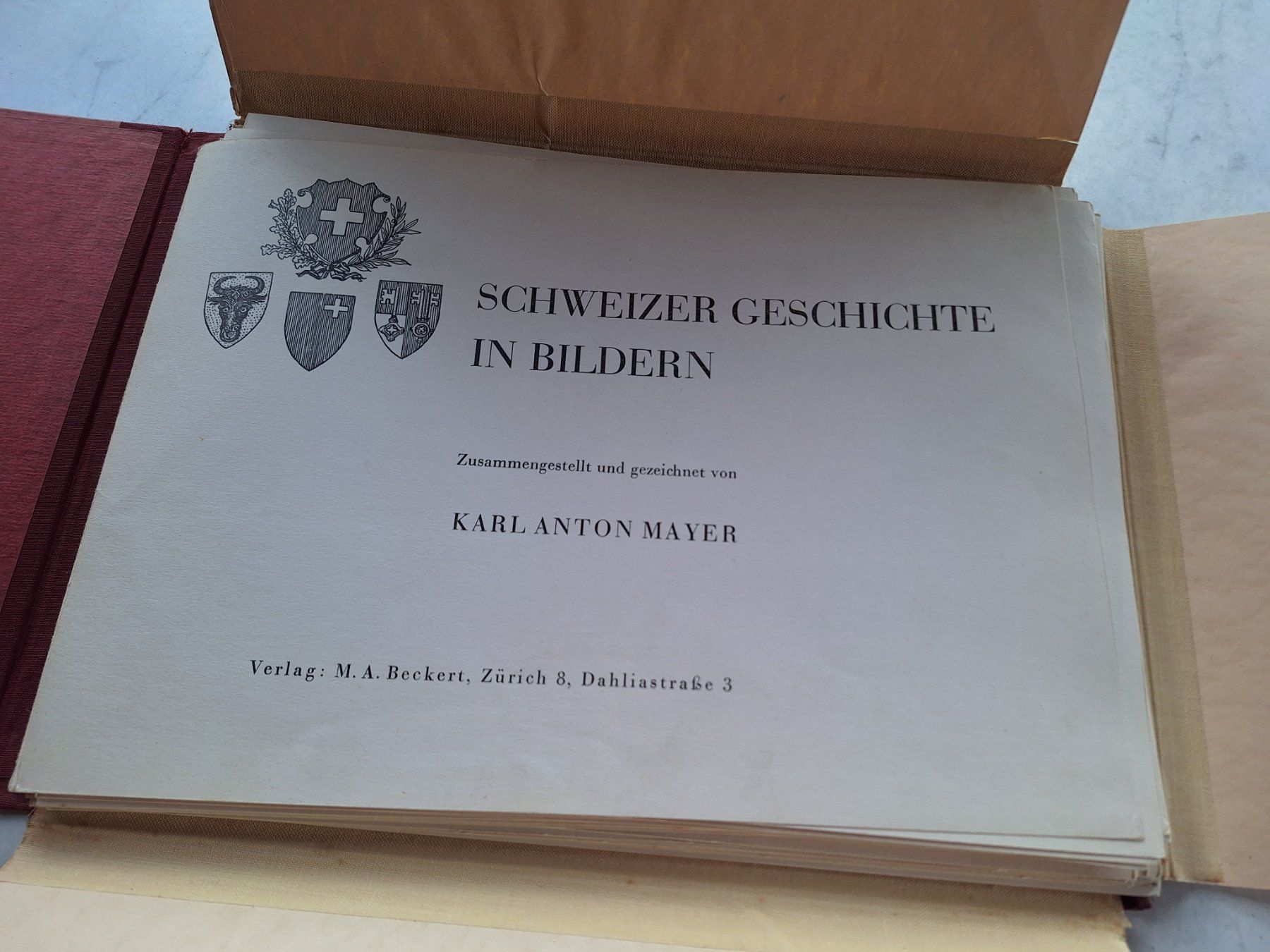 Bücher: SCHWEIZER GESCHICHTE IN BILDERN – Gebraucht aus Huttwil von Kunterbuntli 2