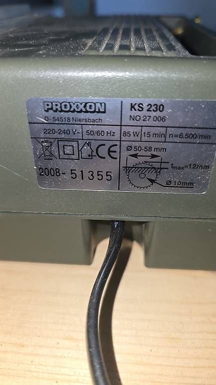 Sägen: Sega circolare Proxxon – Gebraucht aus Ponte Capriasca von elmario1970 1