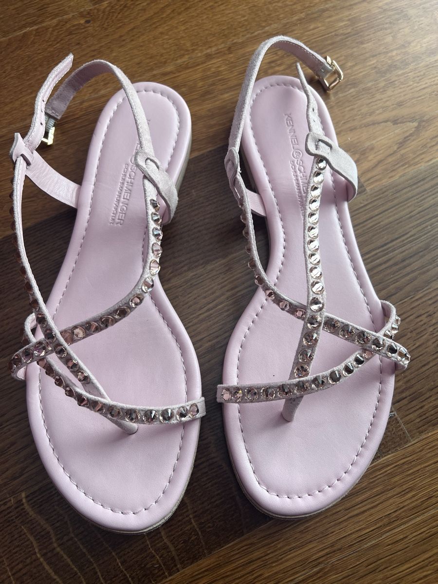 Scarpe da donna: Kennel + Schmenger Sandalen Gr. 39 rosa – Usato da Winterthur venduto da Knueffchen
