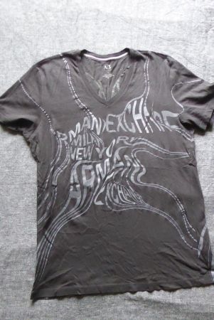 Herren Tshirt Gr L Armani
