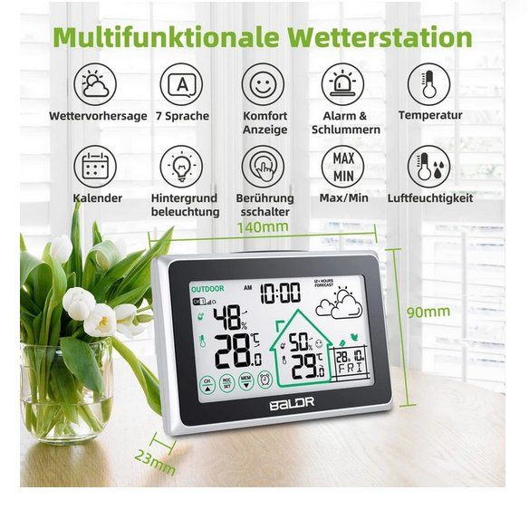 Altro per la casa: Station météo multifonctionnelle capteur extérieur! – Nuovo e nell'imballaggio originale da Courtepin venduto da marco_polo_xiii 1