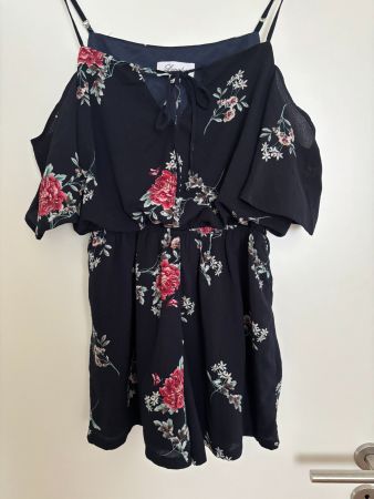 Sommerlicher Jumpsuit mit Blumenmuster, Grösse M