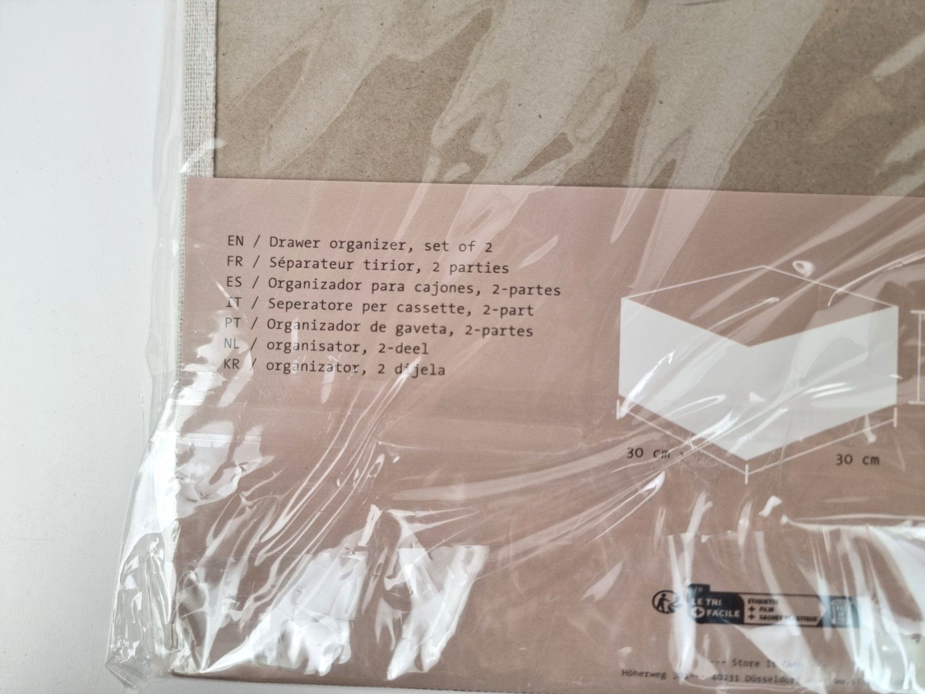 Altro per la casa: Organizer Set aus Leinen,  2-teilig – Usato da Urtenen-Schönbühl venduto da Restwert_Schoenbuehl 4