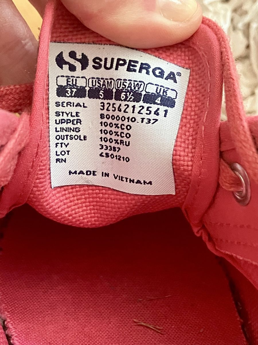 Superga Chaussures femmes: Superga Turnschuhe Rosa Grösse 37 – Neuf (Voir description) à Zürich par miriosa 3
