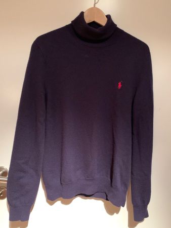 Rollokrgen Pullover M , Ralph Lauern 100% Merino Wolle