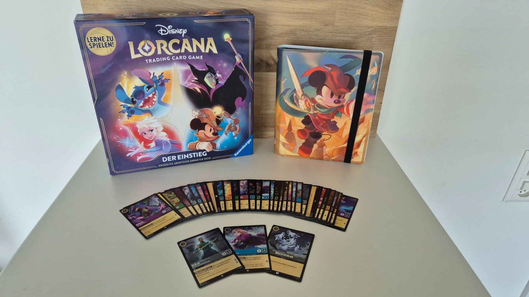 Disney Carte collezionabili: Disney Lorcana Game Der Einstieg + Mythen Bundle + Kartenset – Nuovo (secondo la descrizione) da Bassersdorf venduto da retrolab