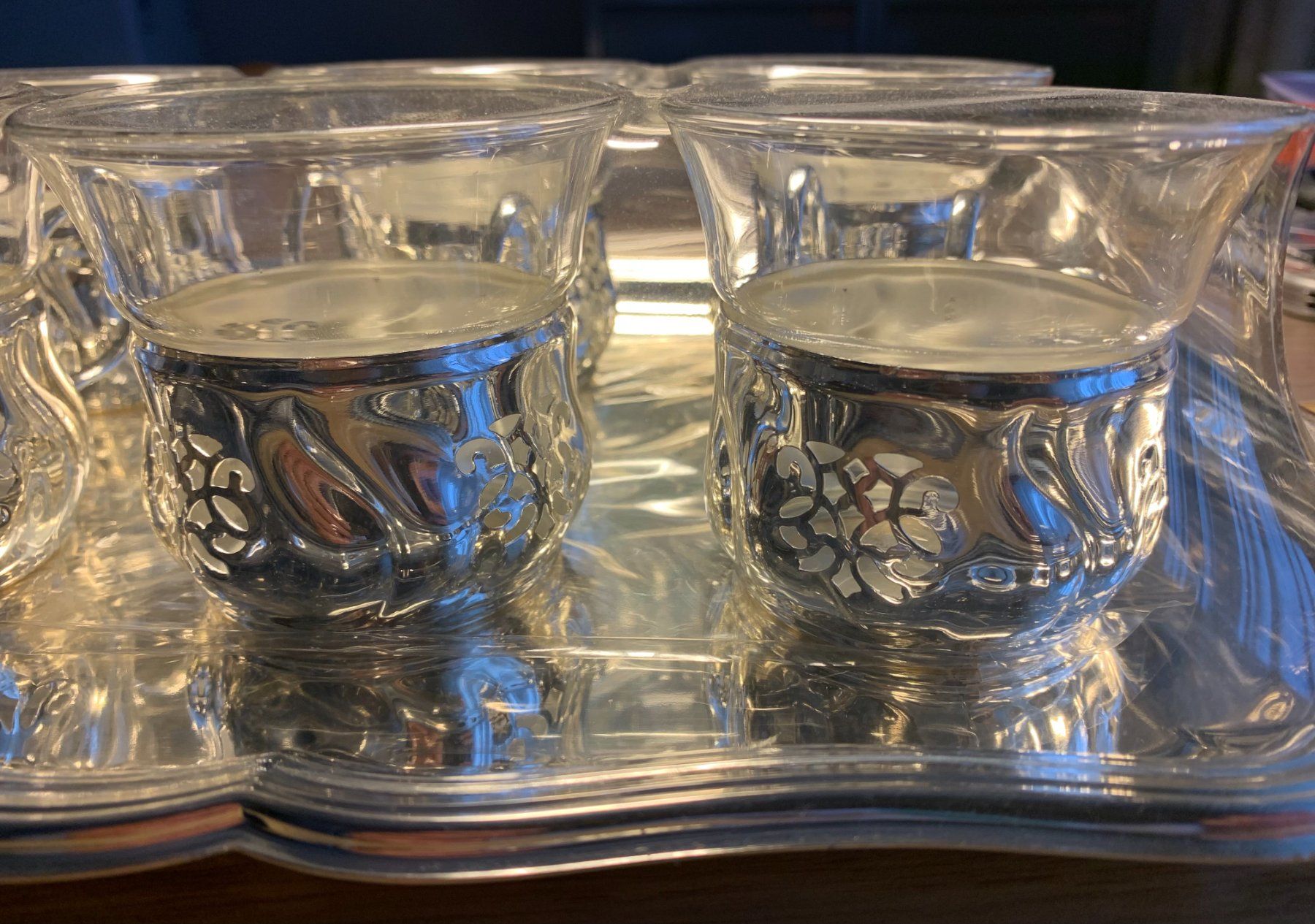 Set di piatti: Teeservice versilbert von QUIST – Nuovo e nell'imballaggio originale da Gundetswil venduto da Egro100 3