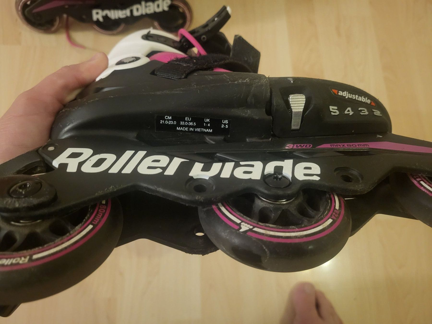 Pattini in linea & Pattini a rotelle: Rollerblade Microblade 3WD G – Usato da Elgg venduto da marius_catu 1