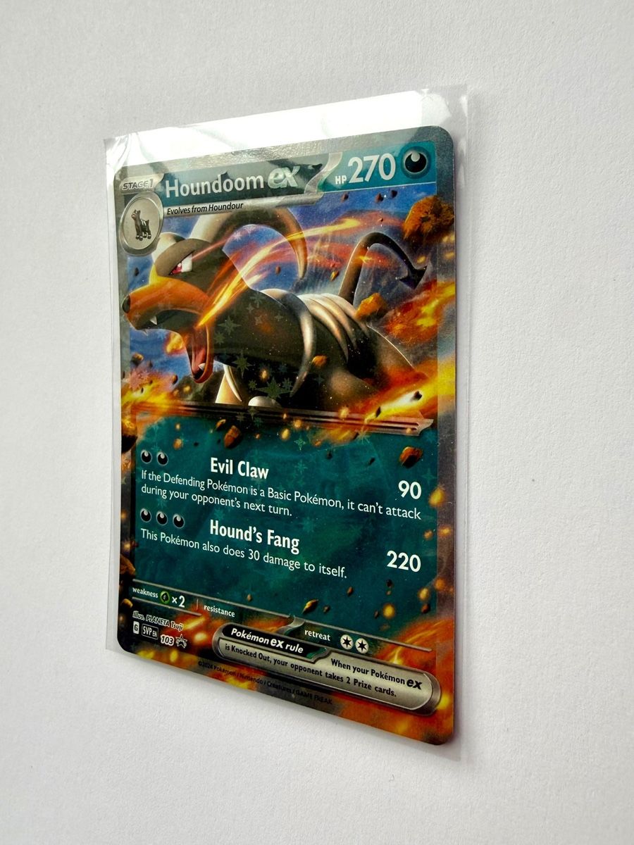 Pokémon Carte collezionabili: Pokemon SVP Houndoom ex 103 EN – Nuovo (secondo la descrizione) da Läufelfingen venduto da Seraphim13 1