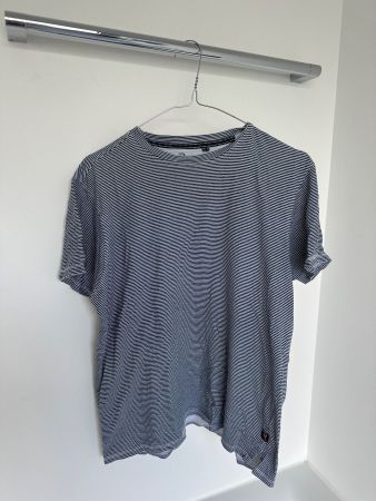 International Report gestreiftes T-Shirt Männer Gr. S