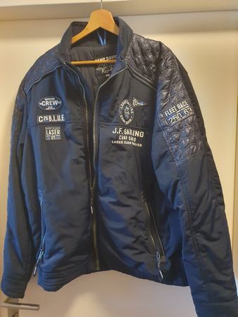 Camp David Jacke Segler Design dunkelblau Grösse XL