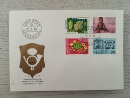 1976 FDC Werbemarken