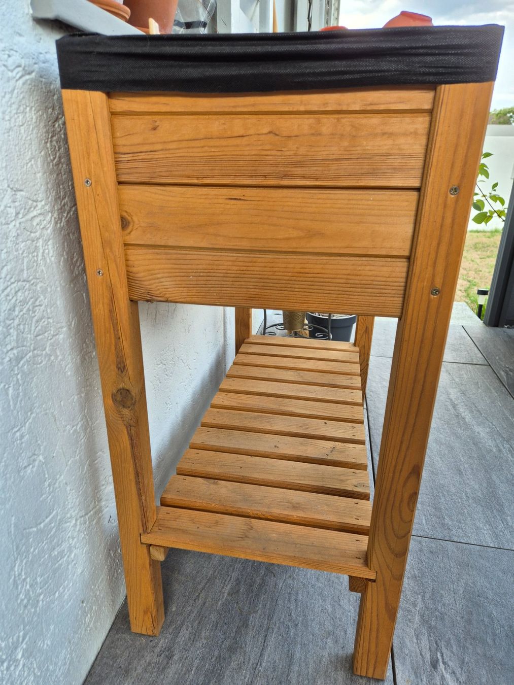 Blumentöpfe: Hochbeet mit Ablage 79 x 79 x 39 – Gebraucht aus Wolfwil von s.ara_c 2