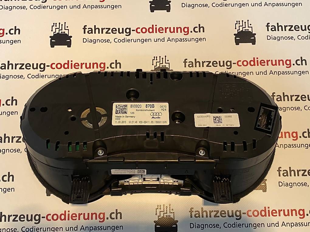 Alle Autoersatzteile: Audi A3 8V Tacho Kombiinstrument 8V0920870B – Gebraucht aus Frauenfeld von Gangster02 1