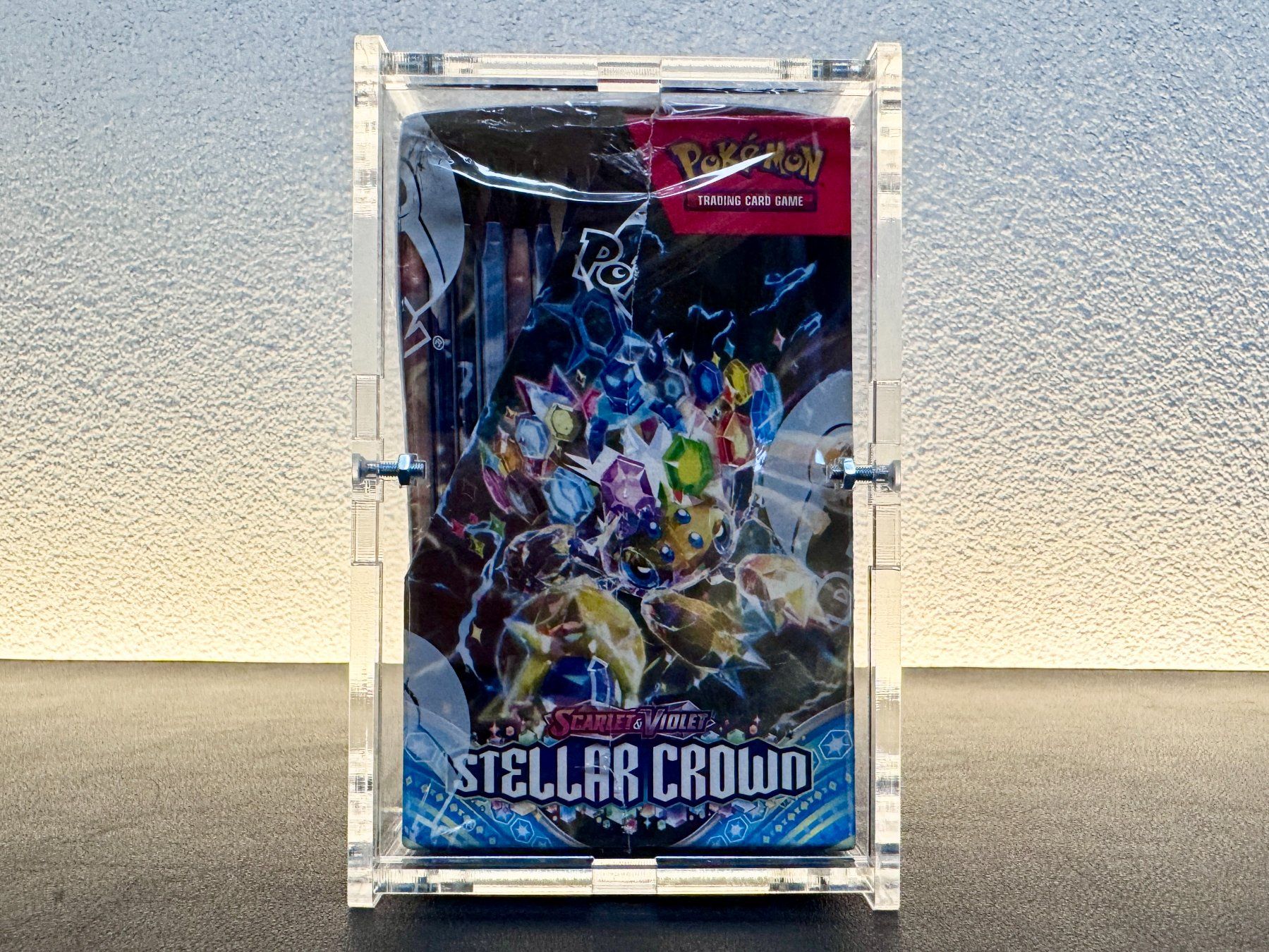 Pokémon Carte collezionabili: Pokémon Stellar Crown Display EN OVP + Acrylbox – Nuovo e nell'imballaggio originale da Schlatt TG venduto da catch_up 4
