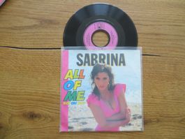 Sabrina - All Of Me, Boy Oh Boy 7" Vinyl Single von 1987