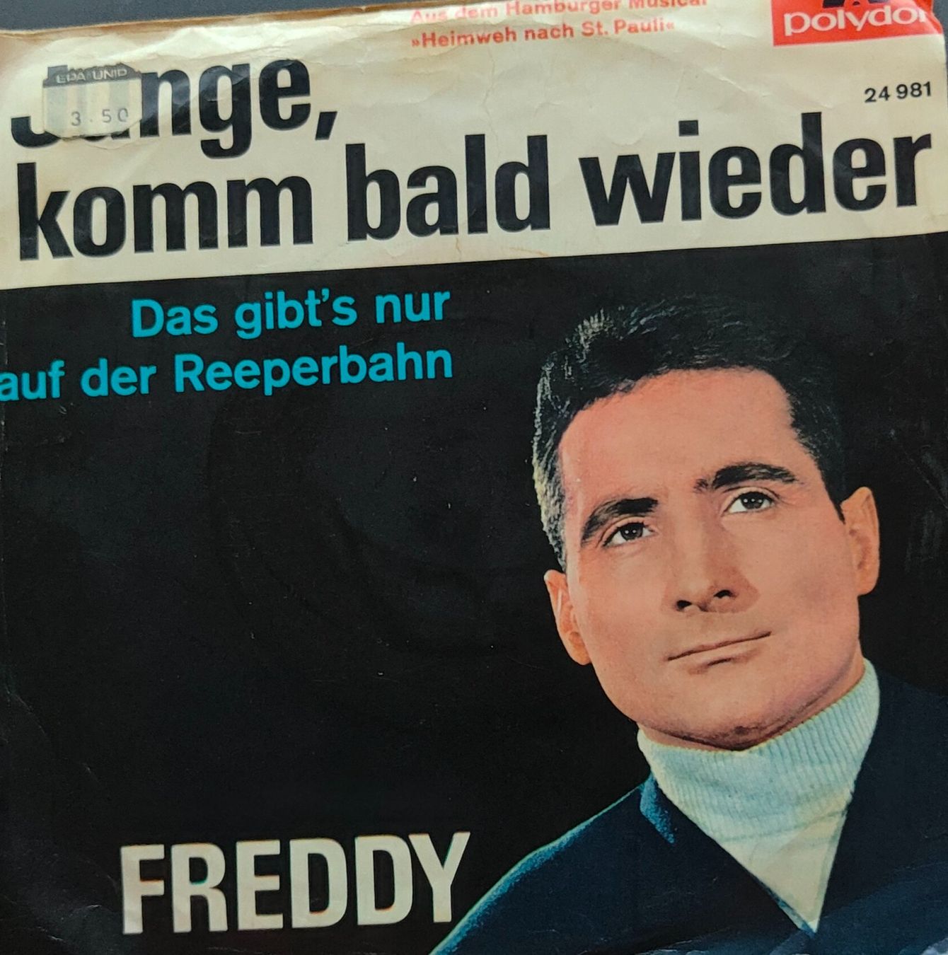 Dischi in vinile: Vinyl-Single Freddy - Junge, komm bald wieder – Usato da Langenthal venduto da Modo39