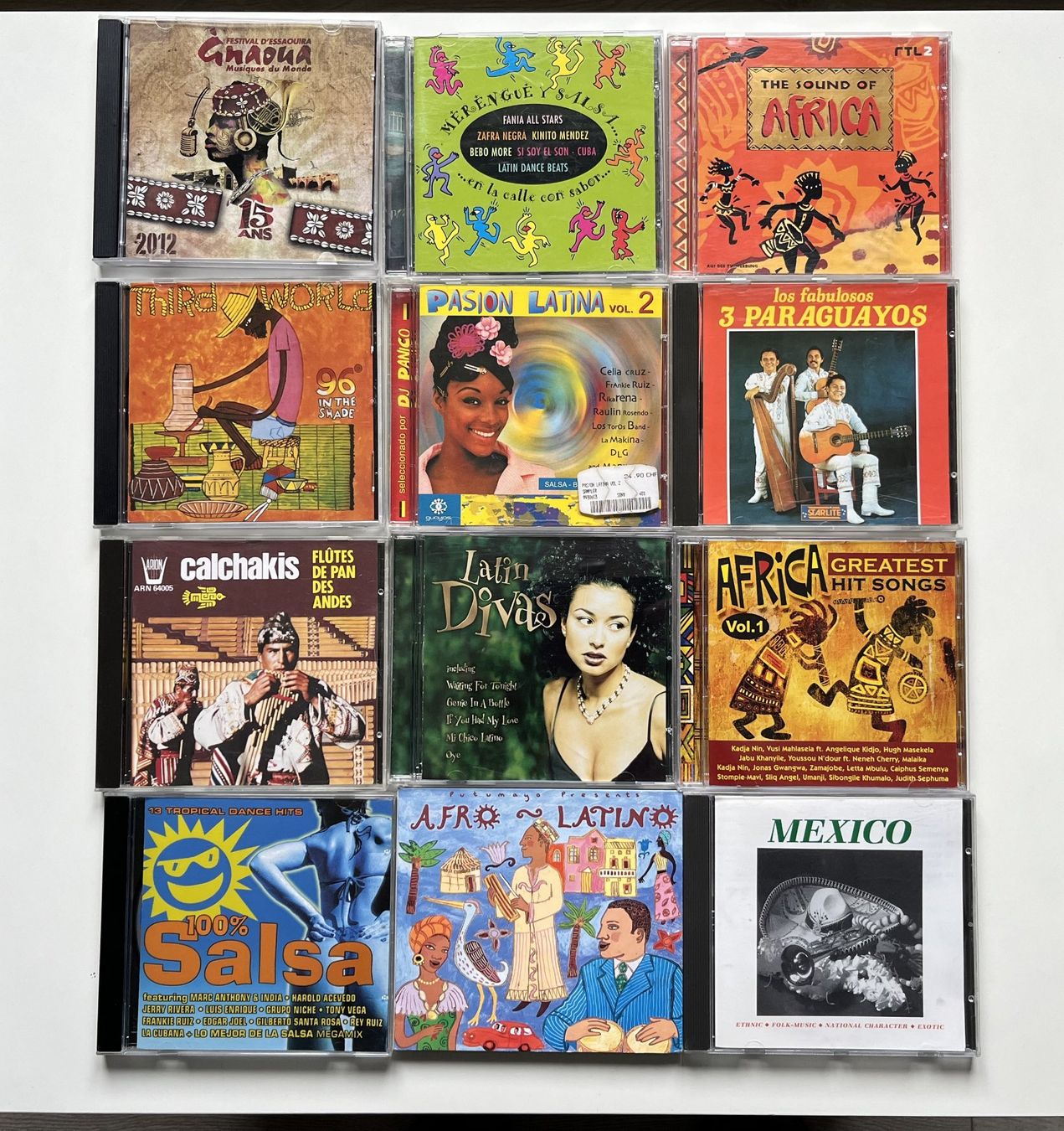 CD: CD Sammlung Weltmusik (2) – Usato da Unterkulm venduto da Fabulirius