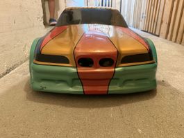 Gebastelter bmw plastik deko 