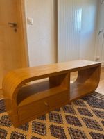 TV-Möbel Holz mit Schublade, Fernsehkommode