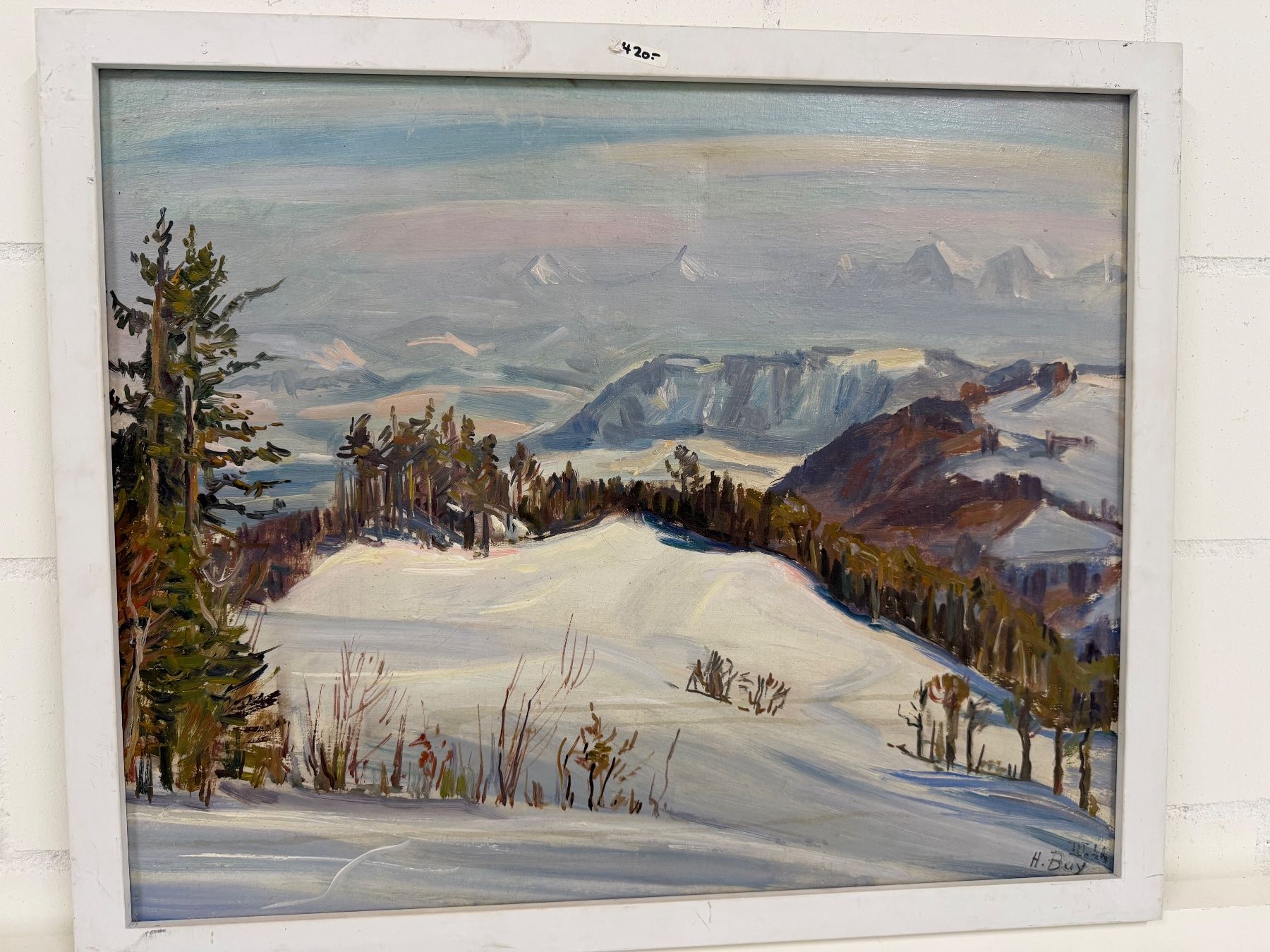 Gemälde: Hanni Bay 1944 ÖlGemälde – Gebraucht aus Basel von PAUL_ART