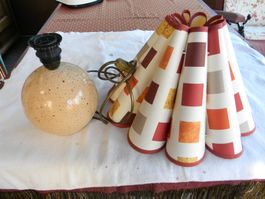 pied de lampe et abat-jour